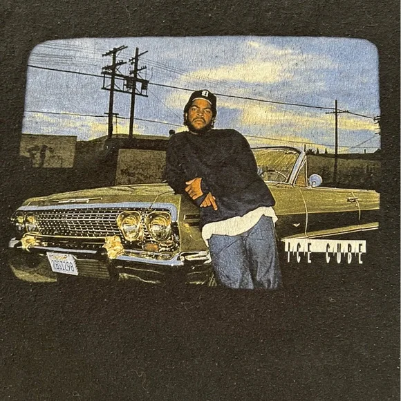 Ice Cube t-shirt with ‘64 Impala. Official merchandise. Size XL - Picture 3 of 8